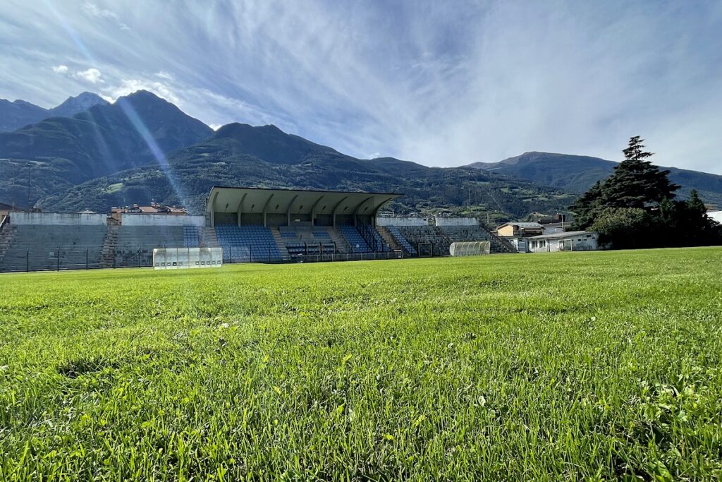 Il parco Puchoz ad Aosta