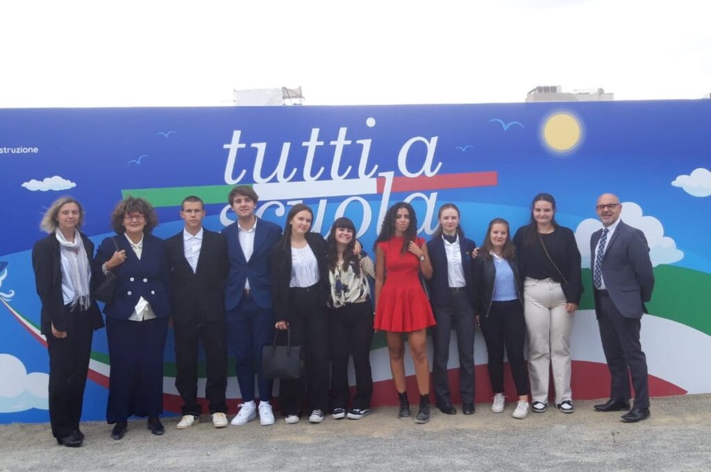 C’era anche una delegazione valdostana all’inaugurazione dell’anno scolastico a Cagliari