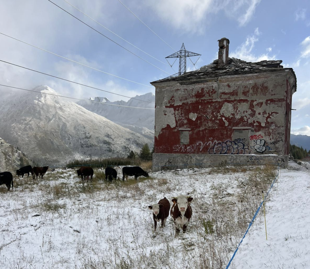 La prima neve in Valle d’Aosta intorno ai 2000 metri