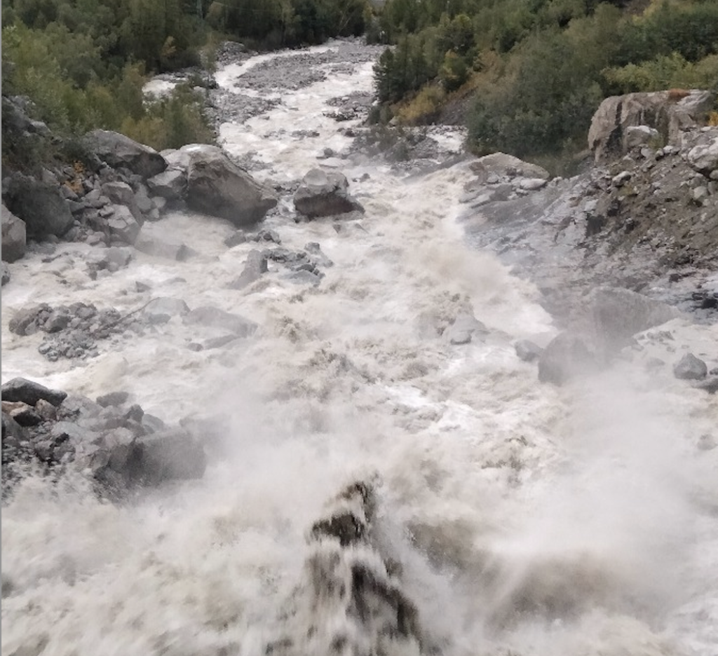 Maltempo, registrate alcune esondazioni in Val Veny e una frana a Valgrisenche