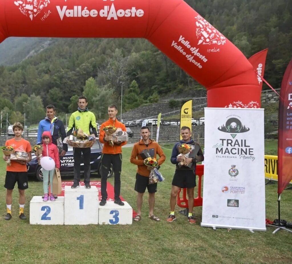 Trail Macine Valmeriana podio maschile