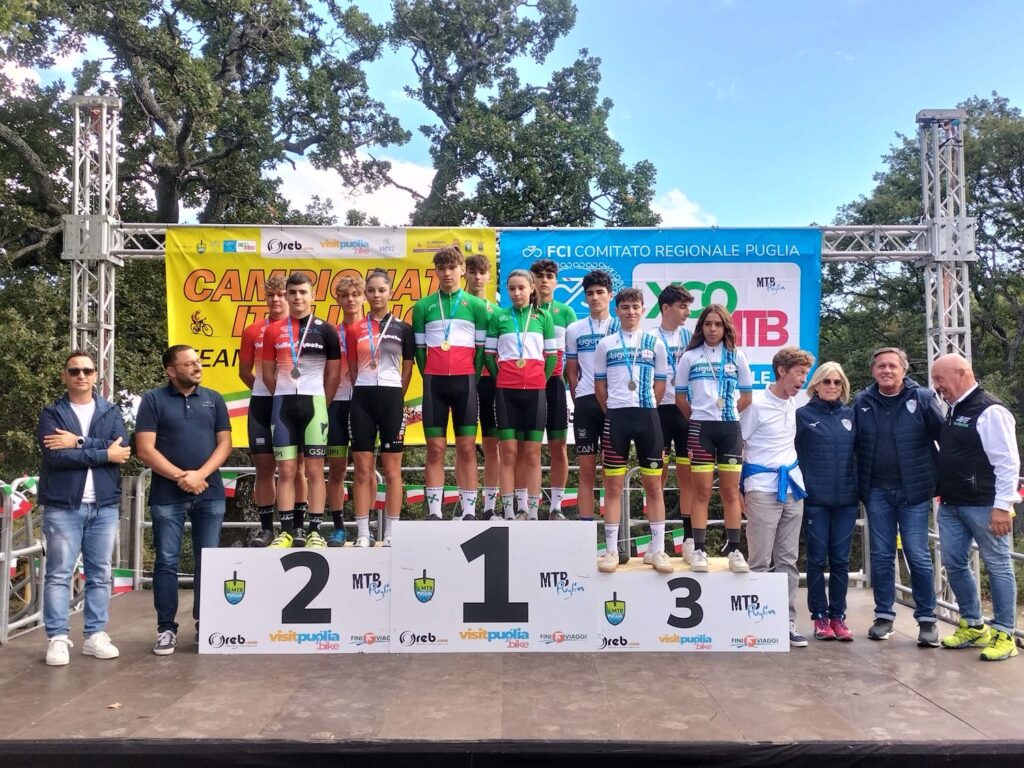 La Valle d’Aosta è argento ai Campionati Italiani Team Relay di mountain bike per Comitati