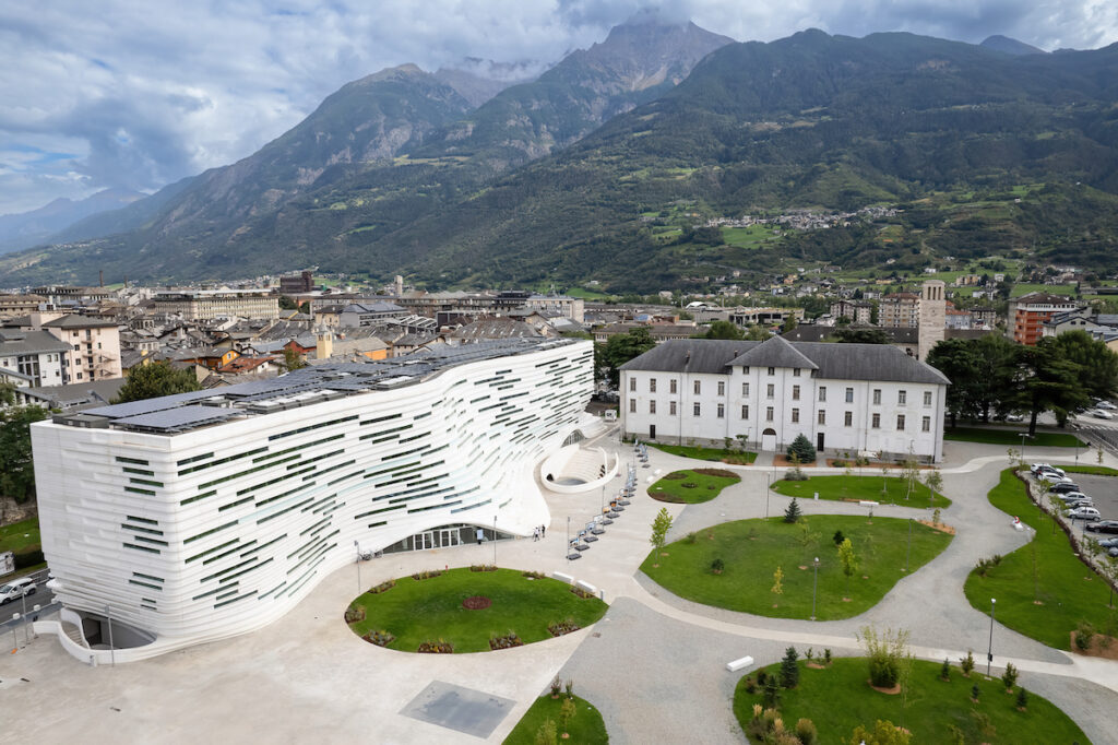 Il Nuovo polo univda di Aosta - Foto Romuald Desandré