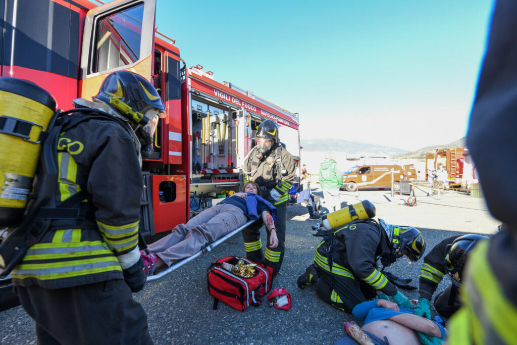 Esercitazione di Protezione civile Incidente radiologico