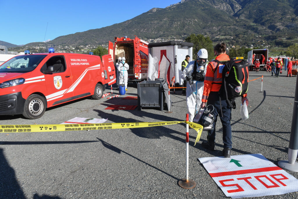 Esercitazione di Protezione civile Incidente radiologico