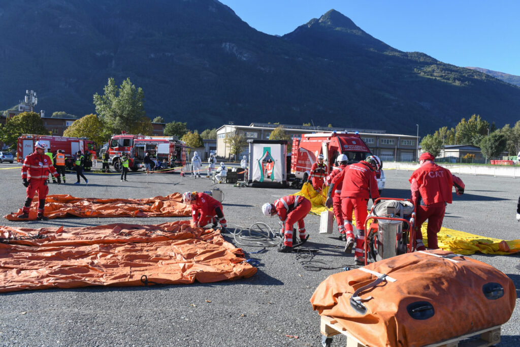 Esercitazione di Protezione civile Incidente radiologico