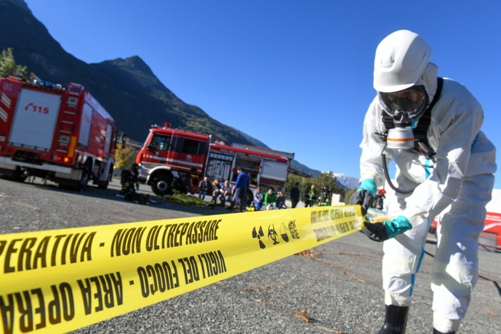 Esercitazione di Protezione civile Incidente radiologico