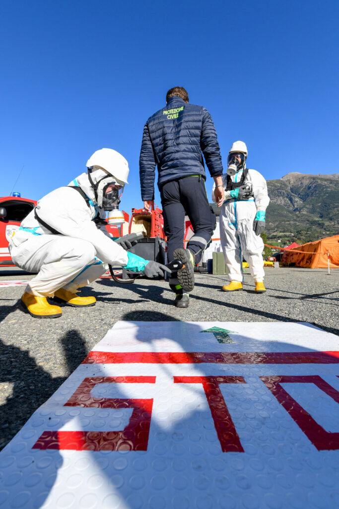 Esercitazione di Protezione civile Incidente radiologico