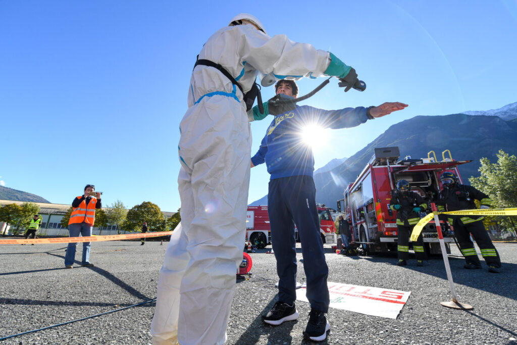 Esercitazione di Protezione civile Incidente radiologico