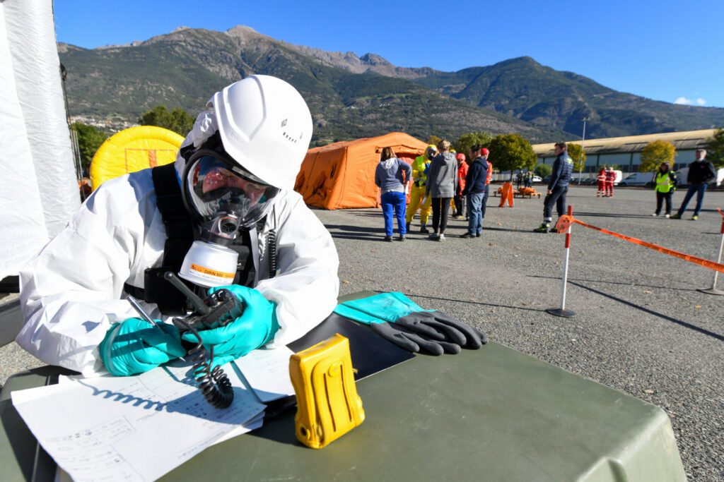 Esercitazione di Protezione civile Incidente radiologico