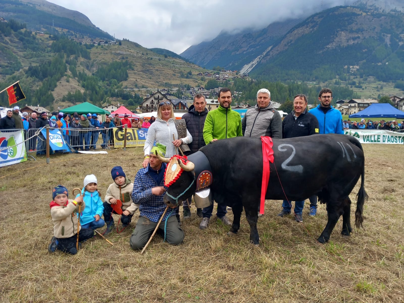 Vipère di Massimiliano Garin ha vinto a Cogne a metà settembre ed è una delle favorite del concorso di terzo peso