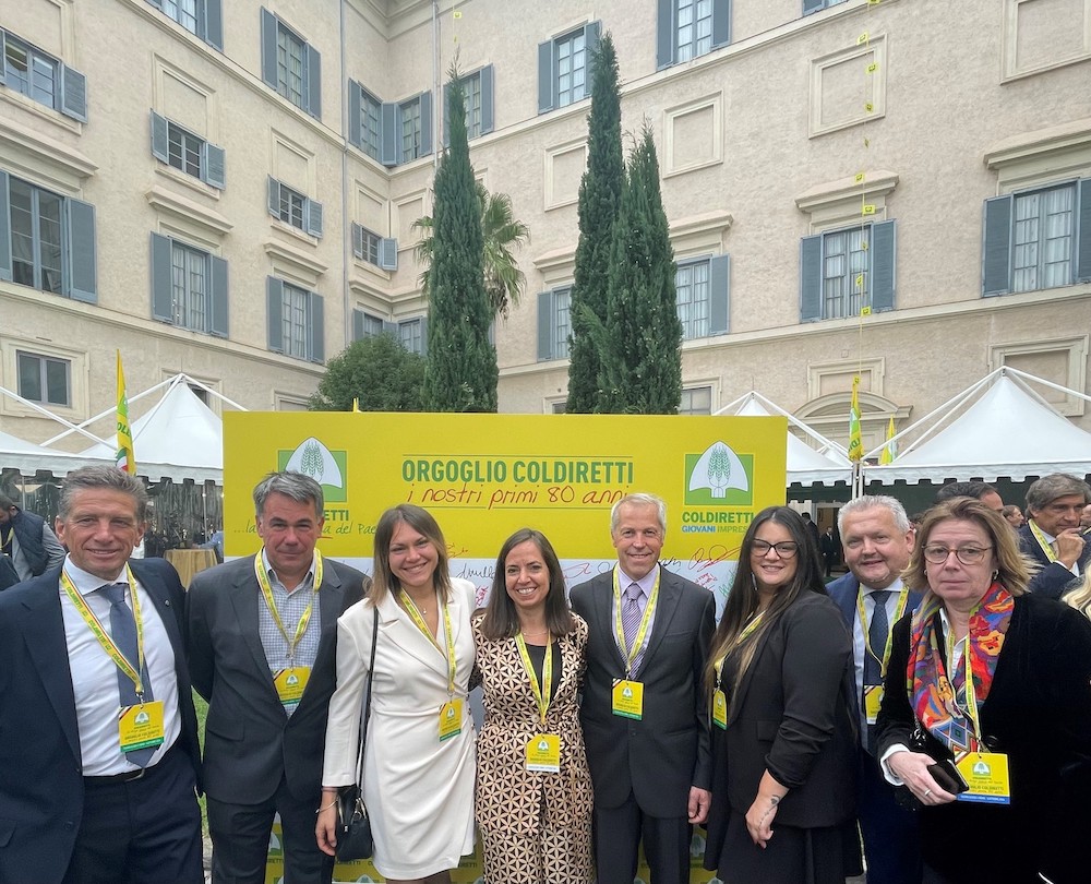 Anche una delegazione valdostana all’evento per gli 80 anni di Coldiretti