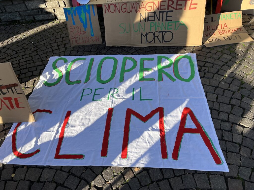 Sciopero per il clima