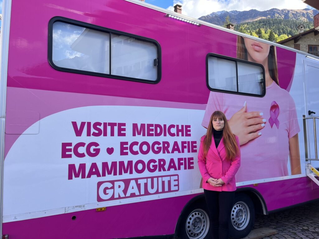 Salute in Comune: oltre 100 visite senologiche effettuate a Courmayeur