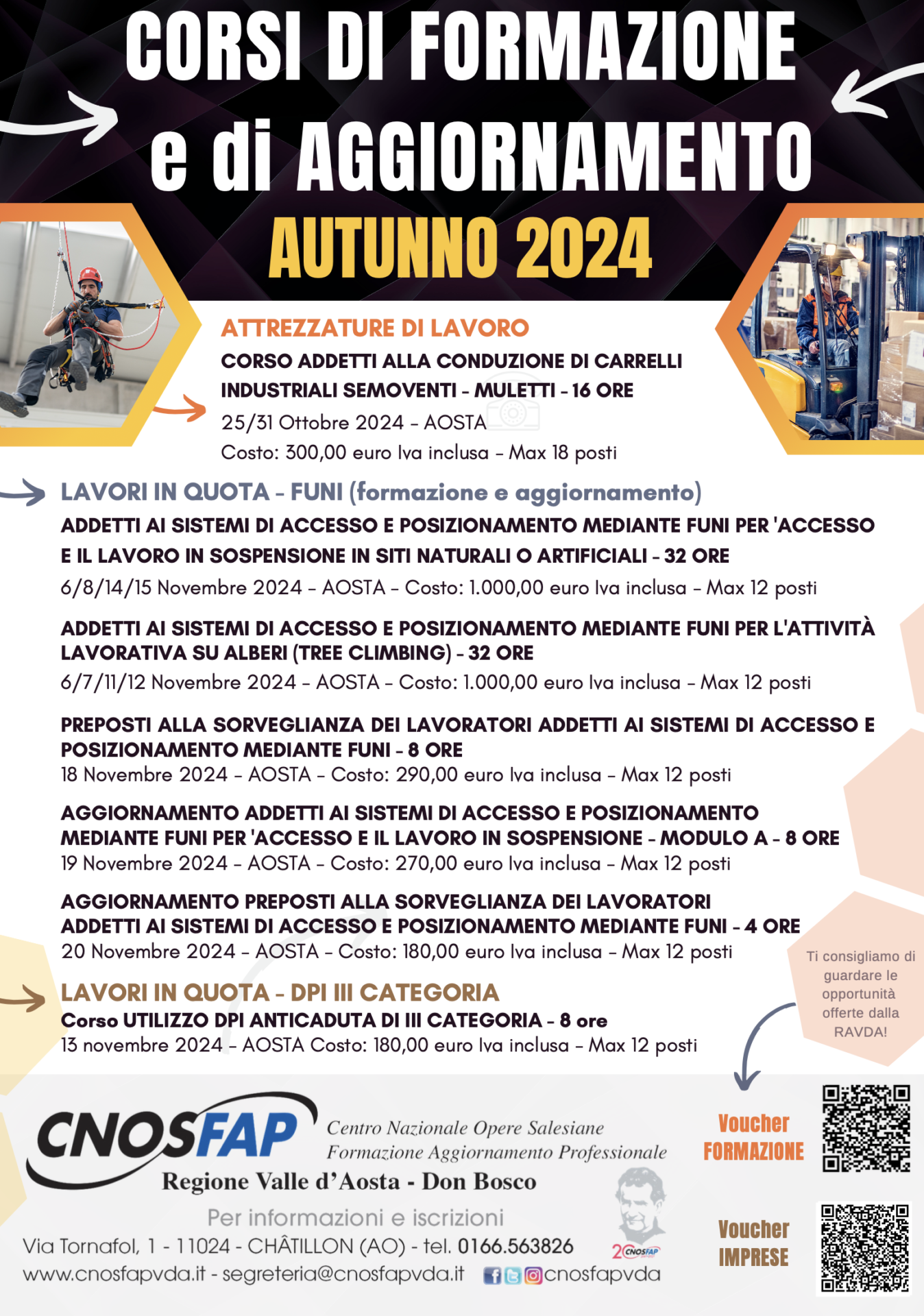 Locandina corsi 2024