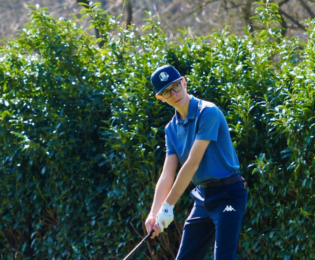 Federico Subet terzo agli Interregionali di golf