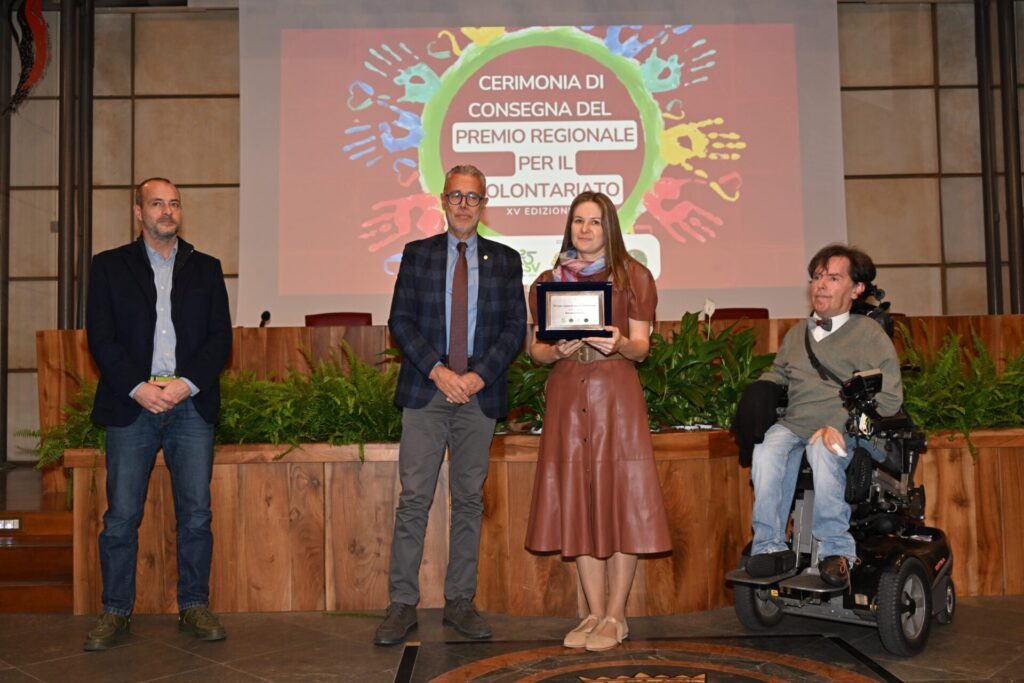 Premio regionale per il Volontariato associazione la casa di Sabbia