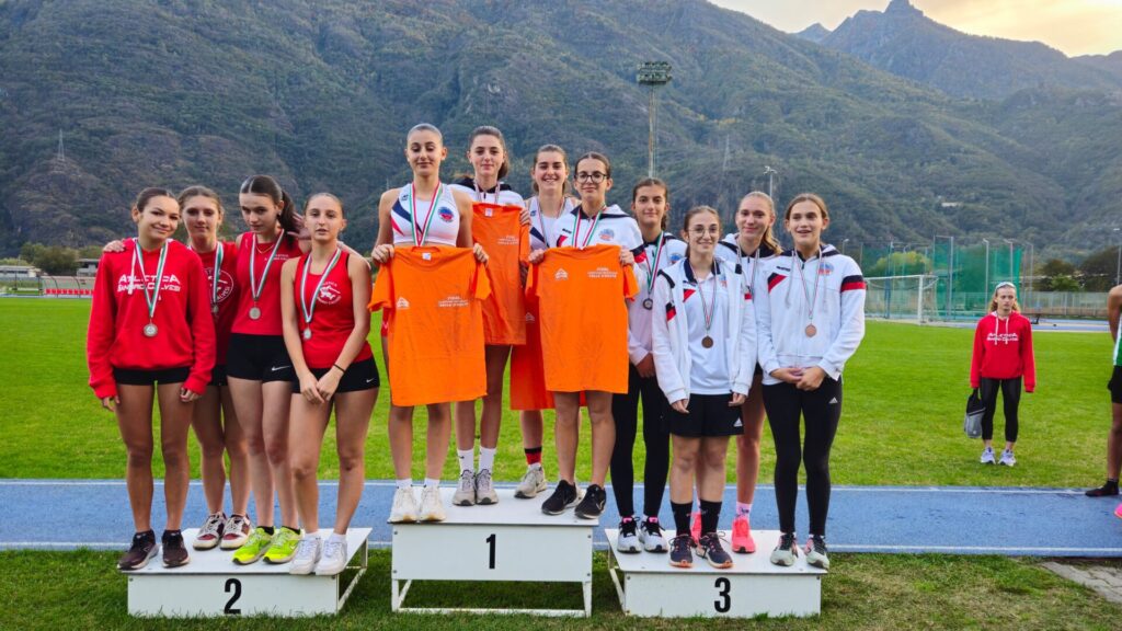 Atletica, nuovi record regionali nelle staffette svedesi per le cadette e allieve