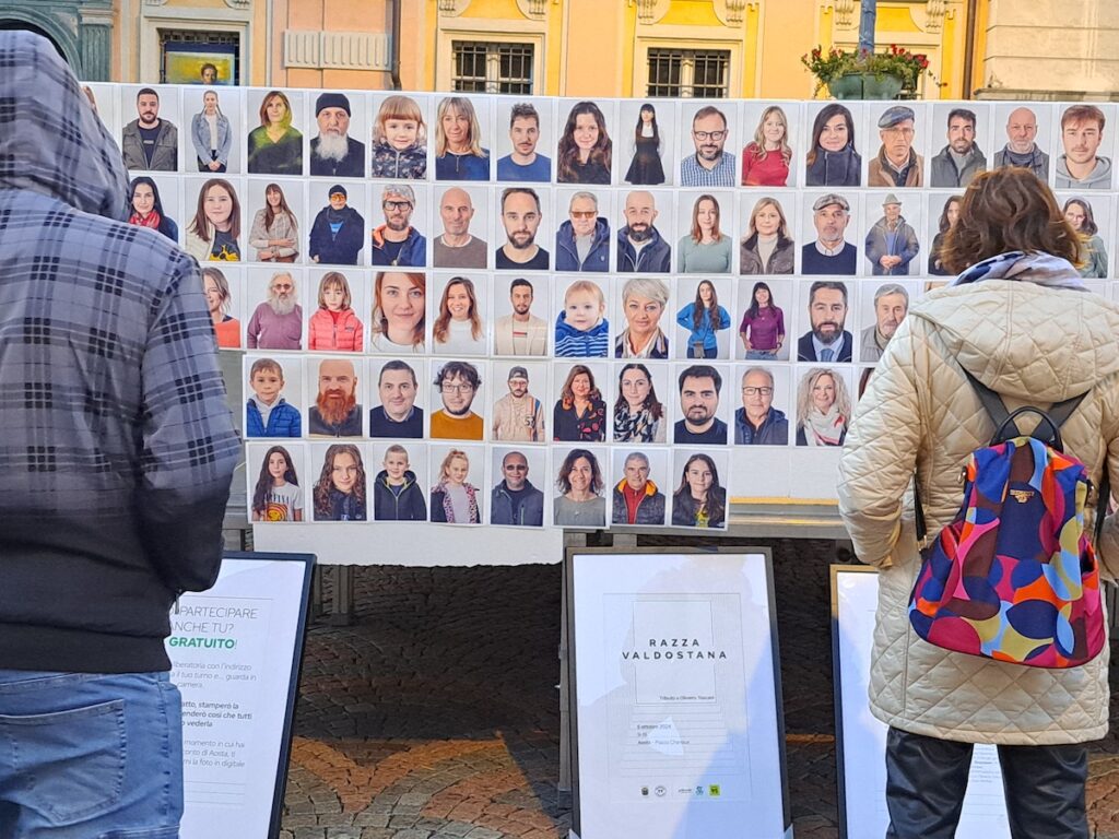 “Razza valdostana”, in circa 200 all’evento-omaggio ad Oliviero Toscani