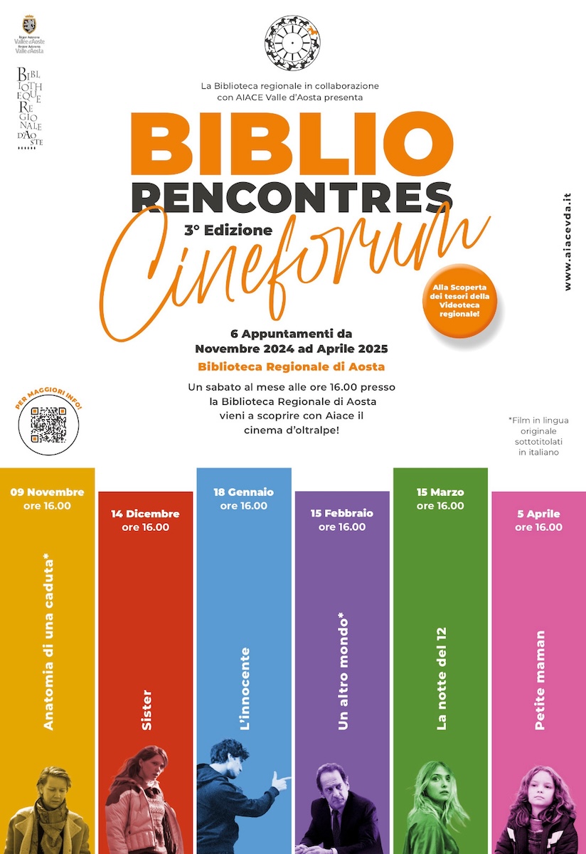 BiblioRencontres Cineforum locandina