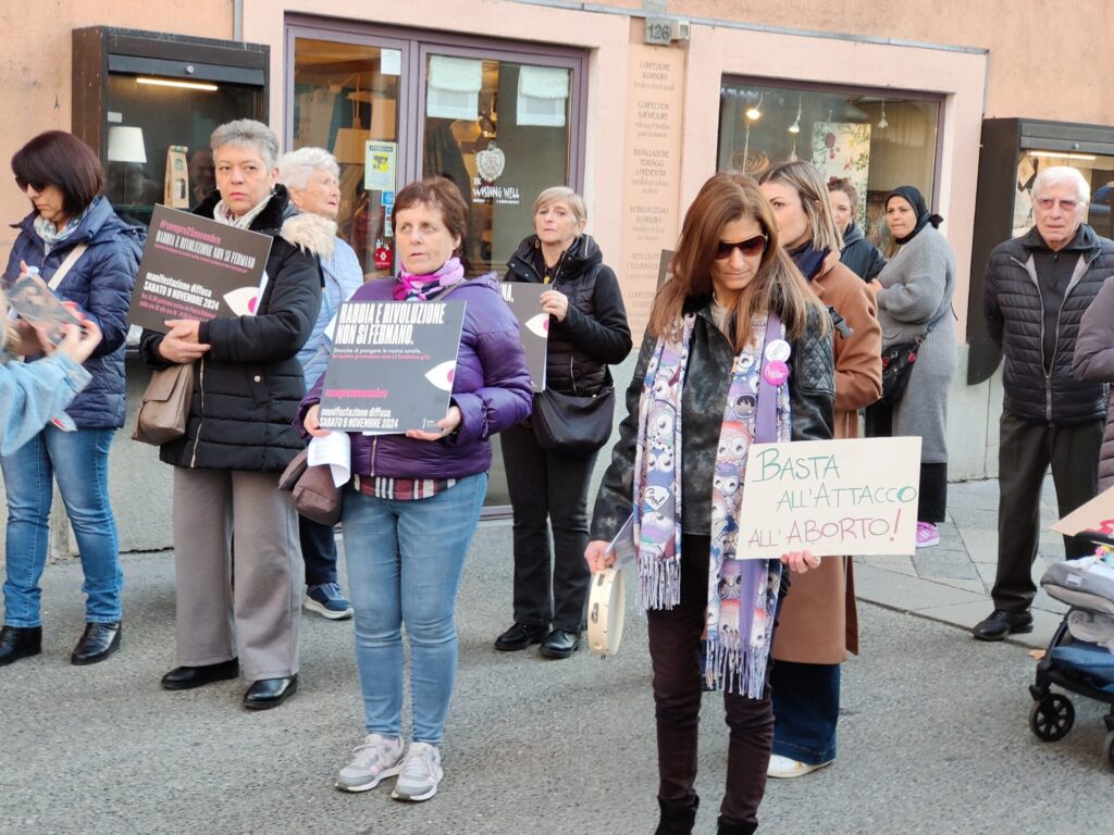 Corteo ad Aosta contro la violenza sulle donne