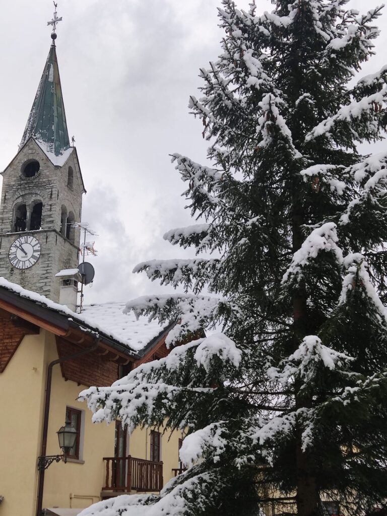 Gressoney Saint Jean - neve Valle d