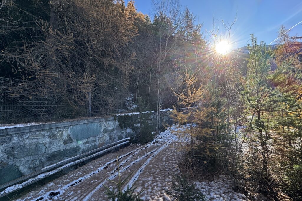 I binari del trenino di Cogne Foto Nicole Jocollé