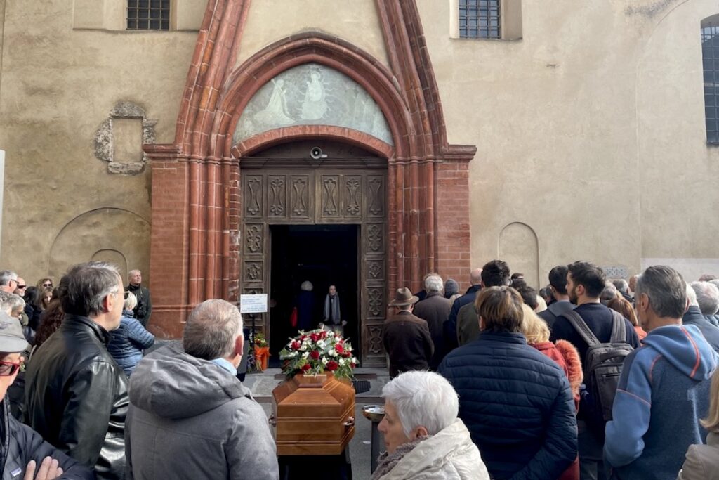 I funerali di Massimo Lévêque ad Aosta