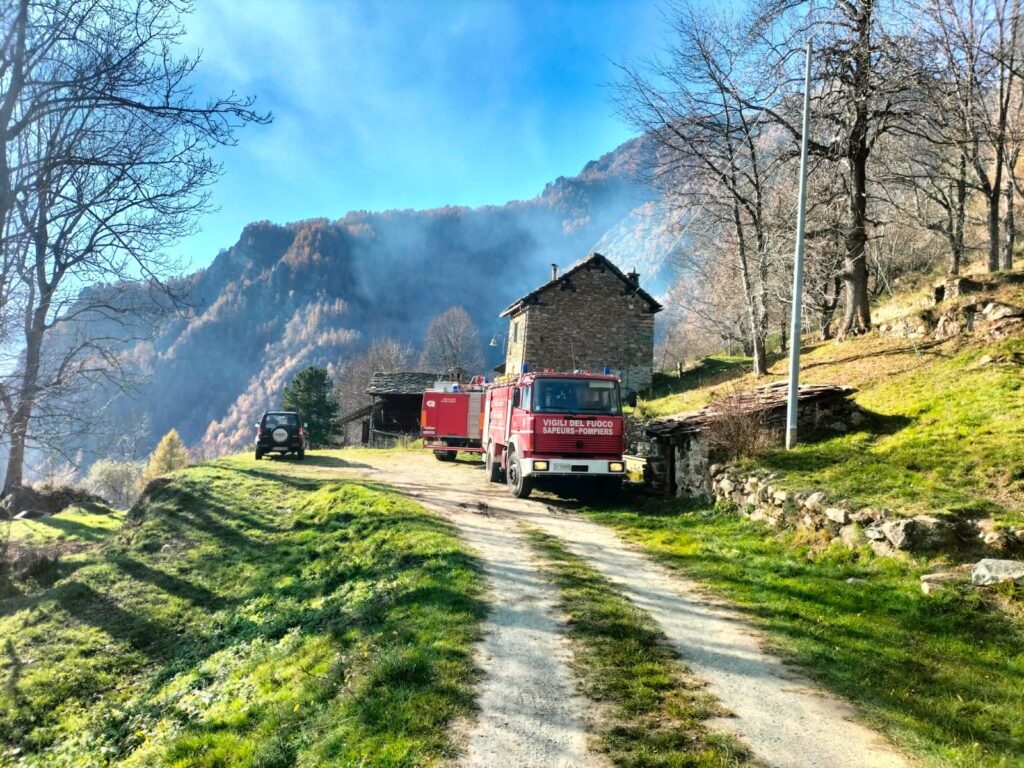 Incendio Fontainemore