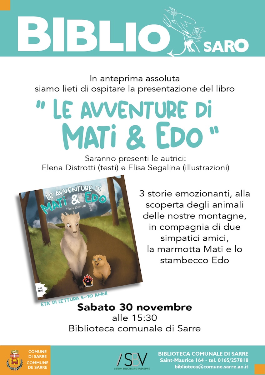 Presentazione del libro Le avventure di Mati & Edo