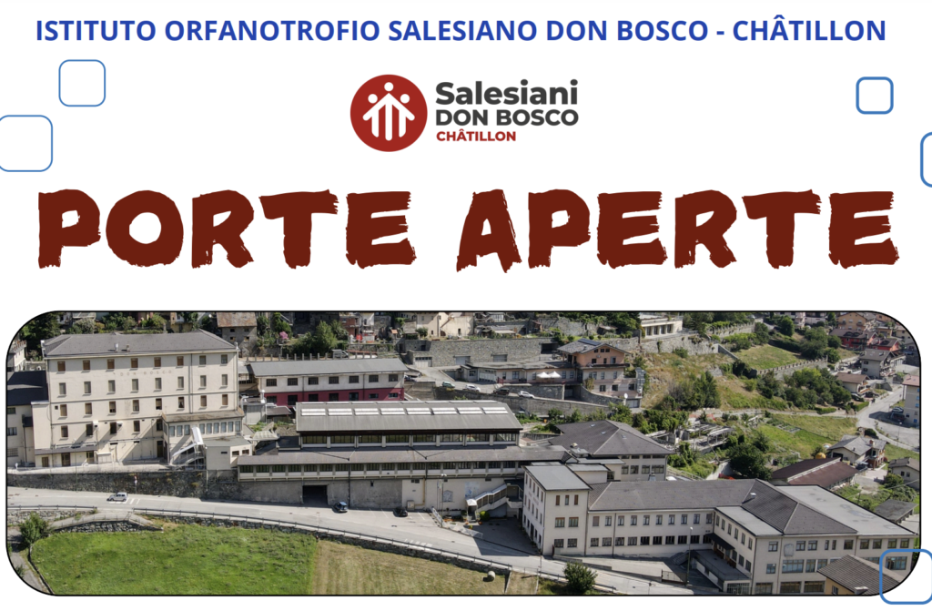 Porte aperte all’Istituto Salesiano Don Bosco di Châtillon in vista delle iscrizioni per l’anno scolastico 2025/2026