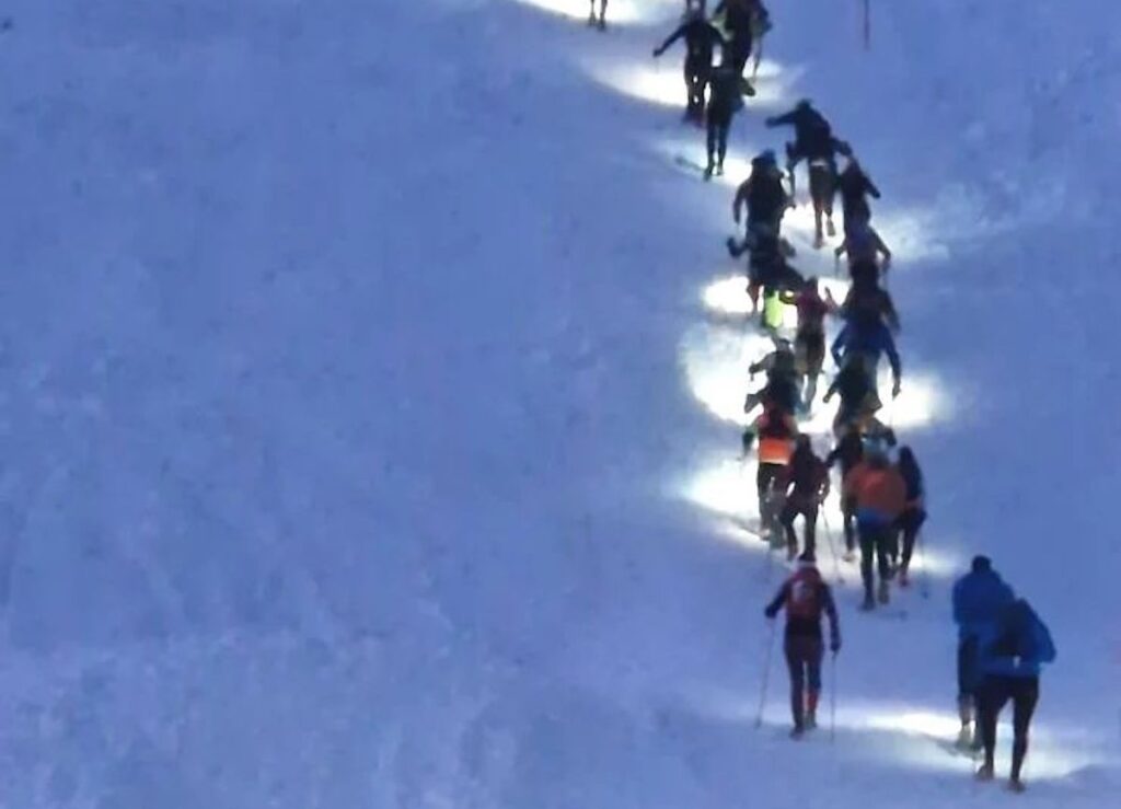 L’anno nuovo della corsa si apre con lo Snow Vertical Chamois