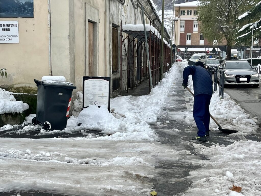 Strade neve Aosta