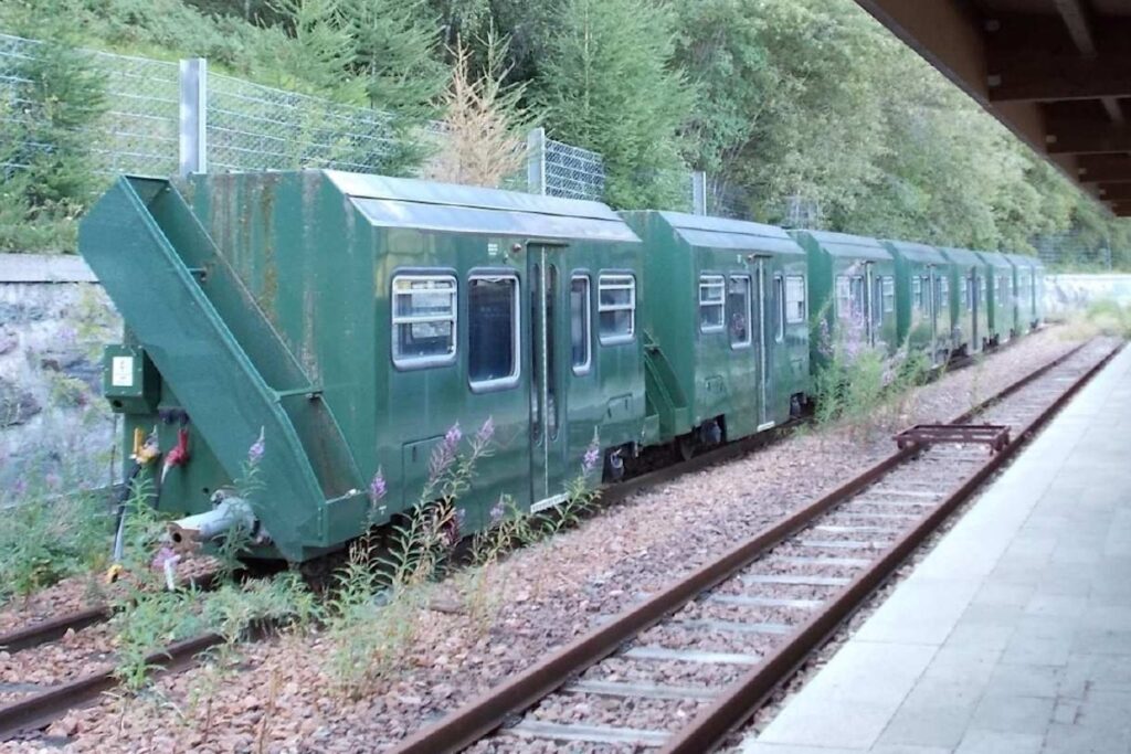 La tranvia Pila/Cogne - Foto Valente spa - Trenino di Cogne