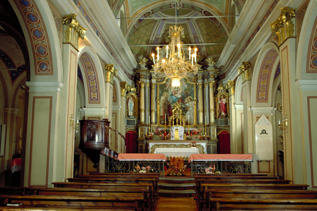 La chiesa parrocchiale di San Remigio di Saint-Rhémy-en-Bosses