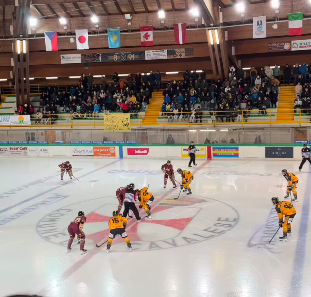 HC Aosta inarrestabile: 4-1 contro il Valdifiemme