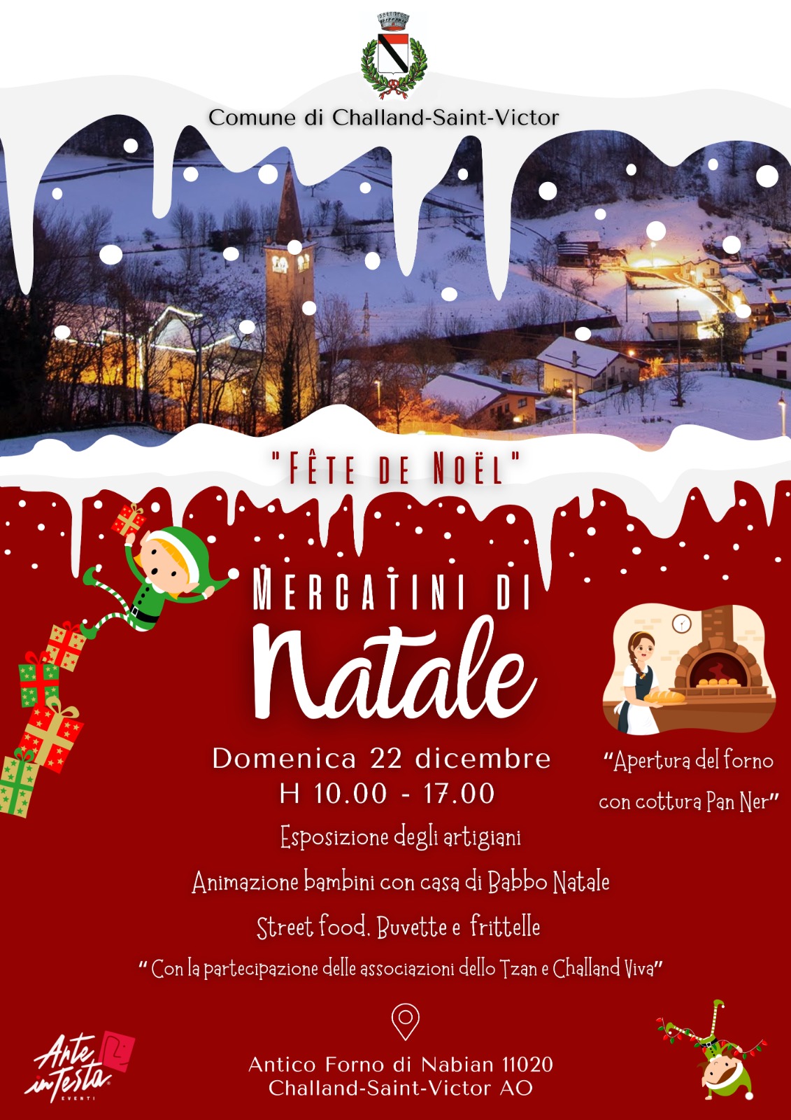 Mercatino di Natale Challand Saint Victor