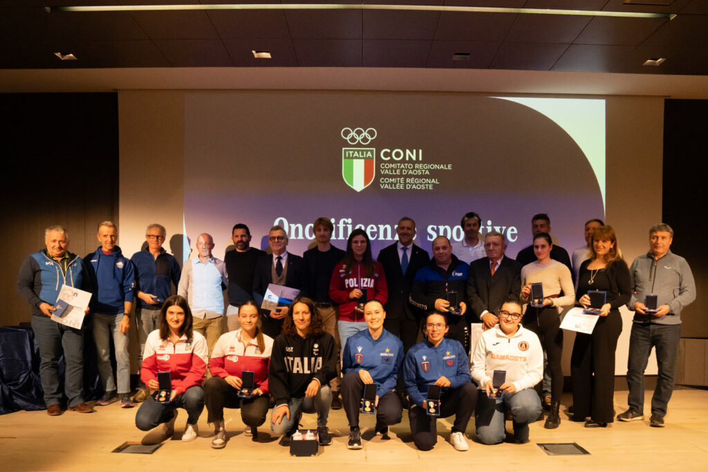 Il CONI ha premiato i migliori sportivi valdostani