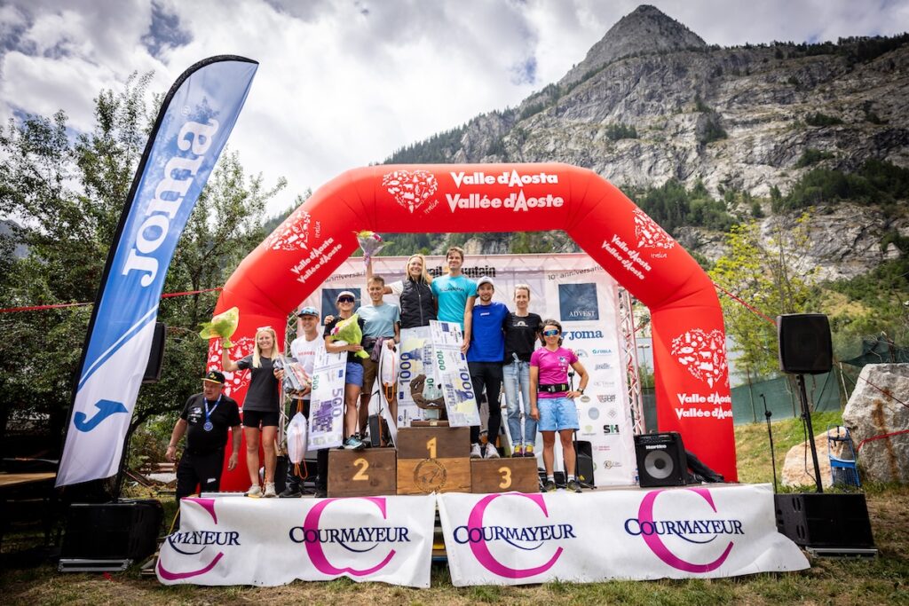 Le premiazioni del Vertical Courmayeur VK2 - PH Roberto Roux