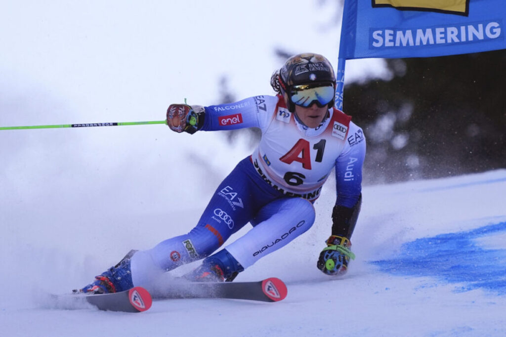 Federica Brignone fuori nella prima manche del gigante di Kranjska Gora