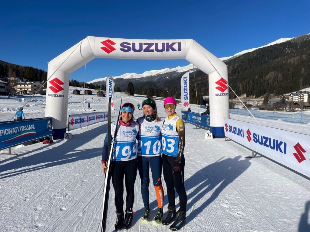 Nuovo titolo per Axelle Vicari: è Campionessa italiana di Winter Duathlon