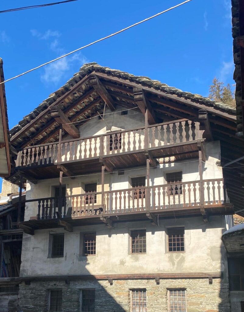 Casa Fantolin che fa parte dei rustici di Villa Margherita