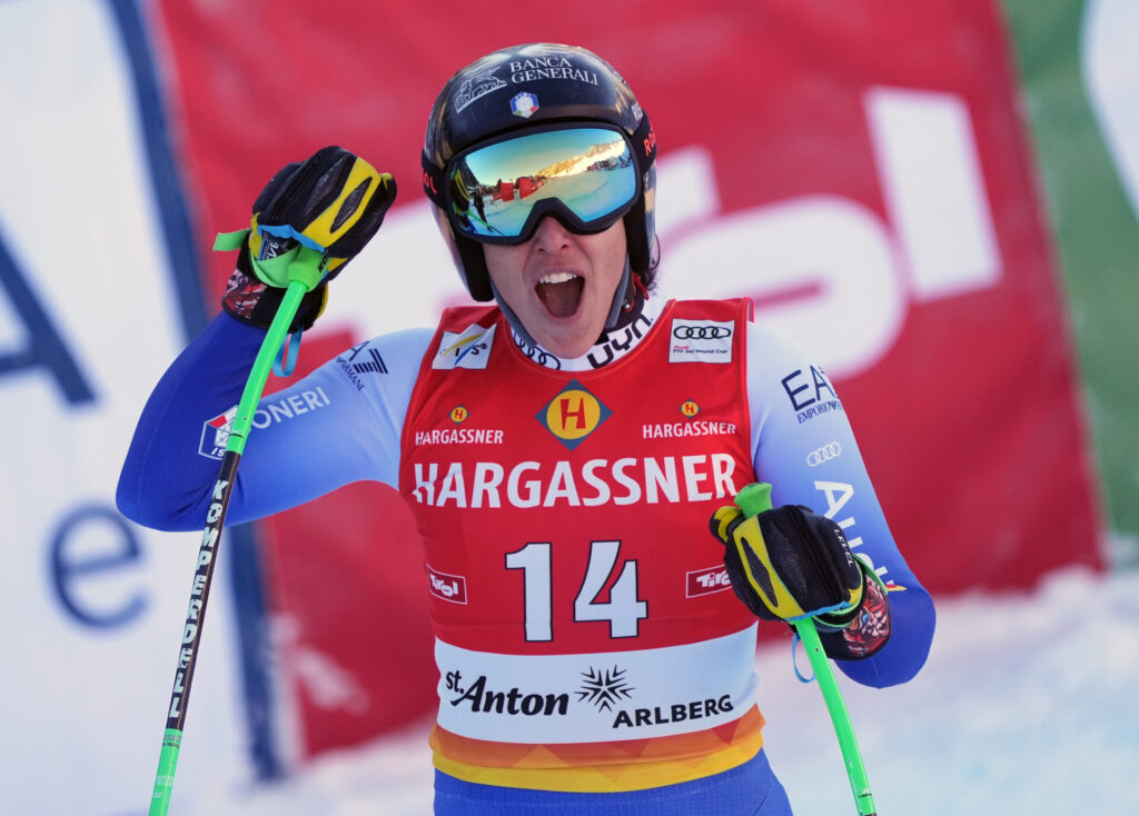 Federica Brignone a Sankt Anton