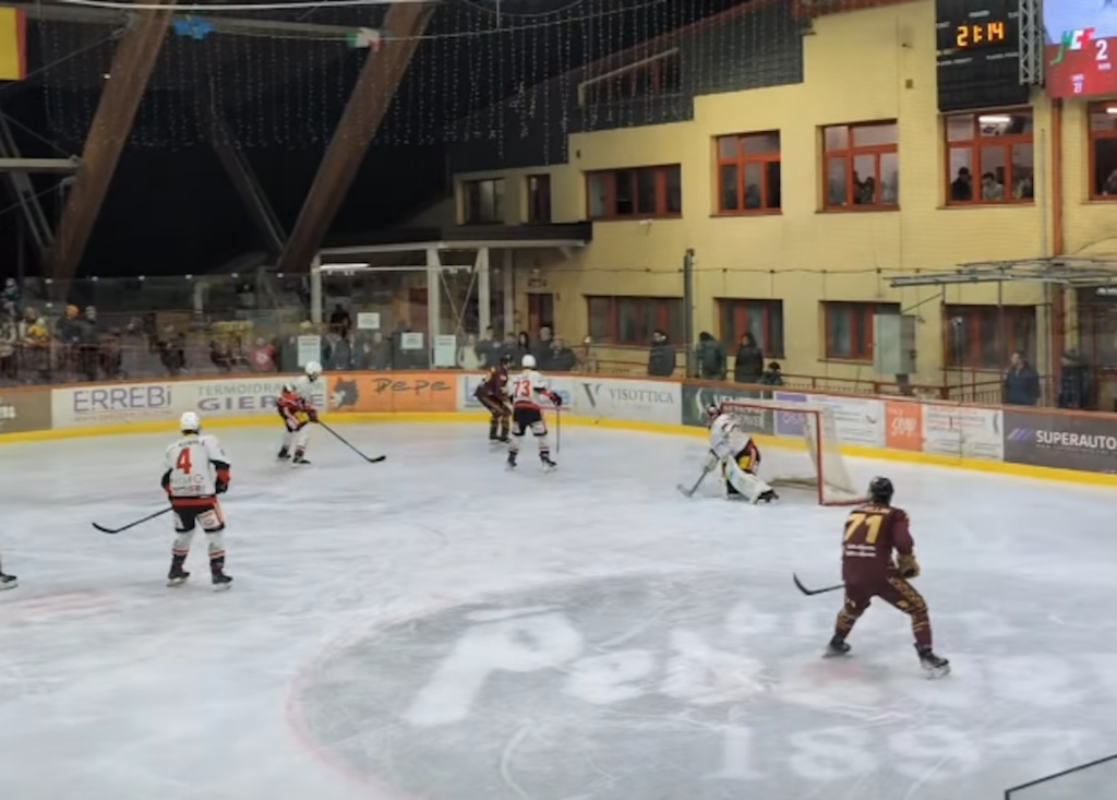 L’HC Aosta schiaccia il Feltre con un netto 7-2 nel Master Round della IHL