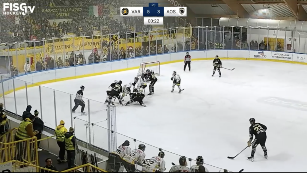 Sconfitta per l’HC Aosta, il Varese si impone 5-3