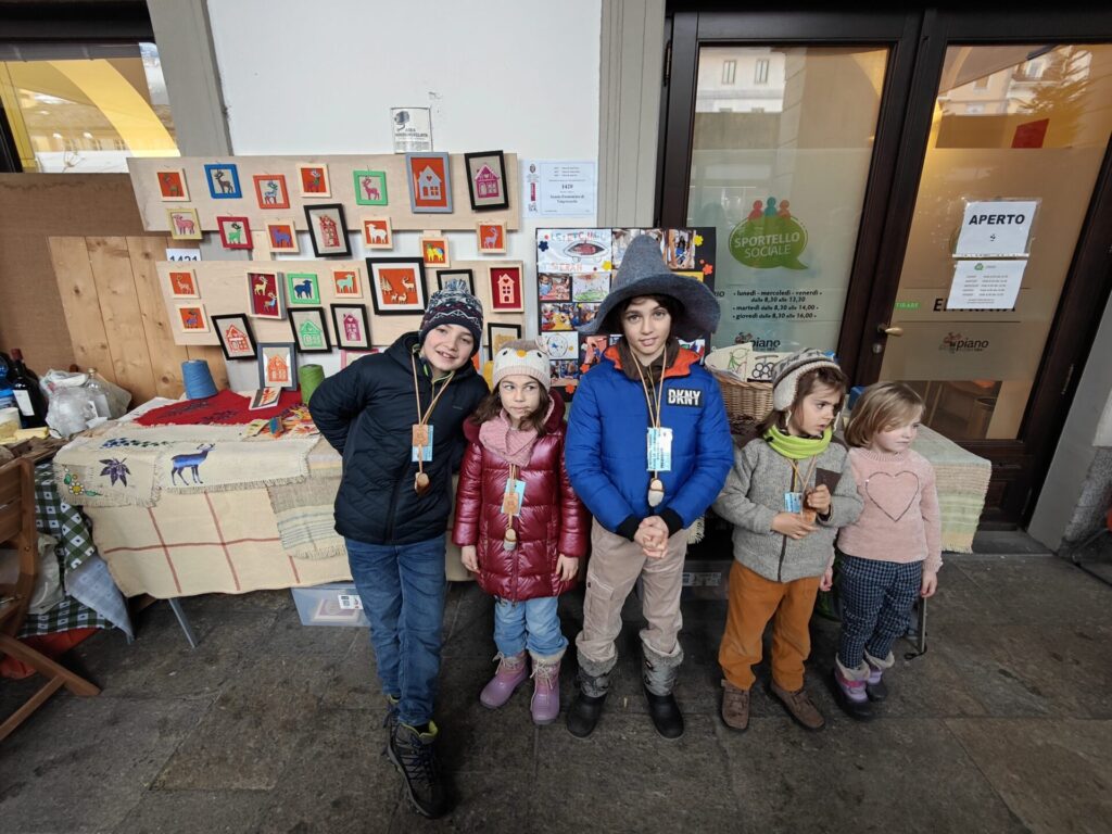 I piccoli tisserands di Valgrisenche