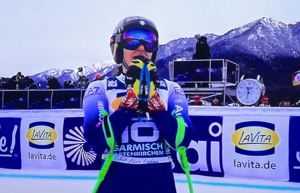 Federica Brignone 3a nel SuperG firmato da Lara Gut Behrami