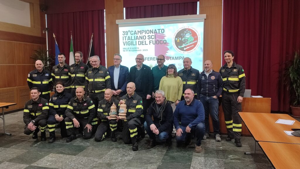 Presentazione Campionati italiani di sci dei vigili del fuoco