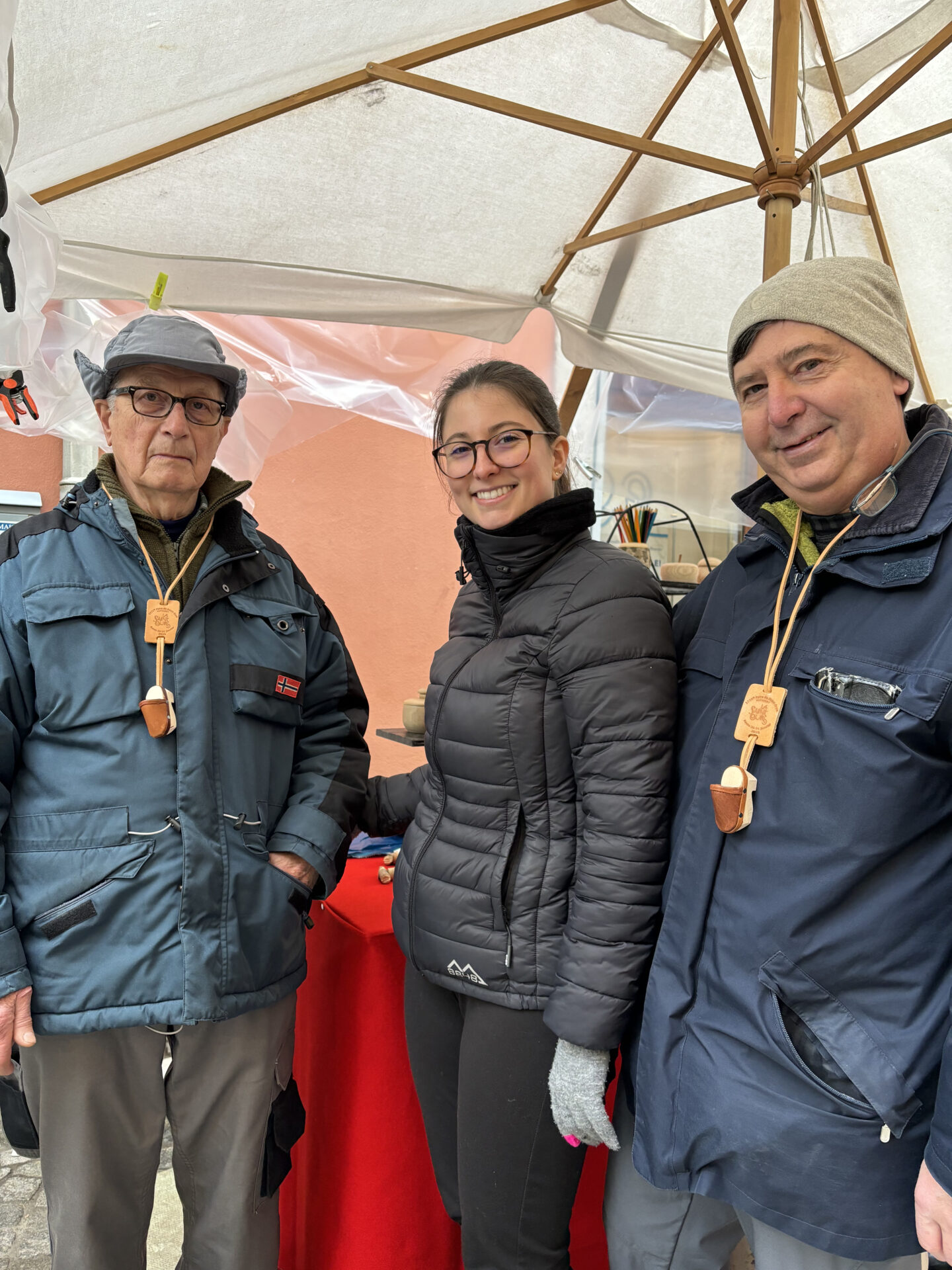 Silvia Vaj Piovacon nonno e papà