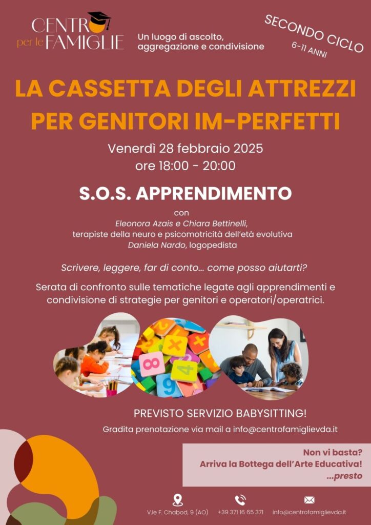 Cassetta attrezzi SECONDO CICLO primo incontro